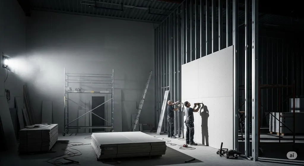 خلفية ألواح جبسية