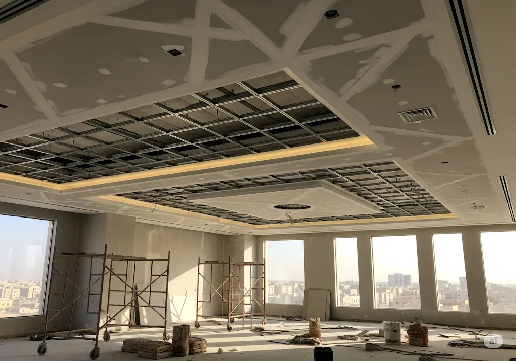 Metal structure installation